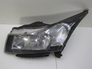 фара левая Chevrolet Cruze 1 поколение J300 2012, 1.6 л., F16D3, бензин, МКПП, черный, седан, передний привод