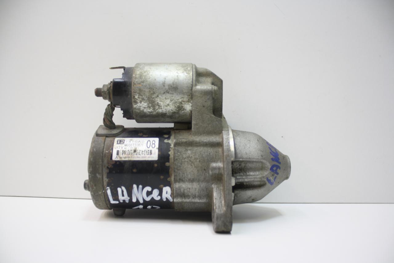 стартер Mitsubishi Lancer 10 поколение CY2A 2007, 1.5 л., 4A91, бензин, АКПП, синий, седан, передний привод, M000T31671 - фото №1