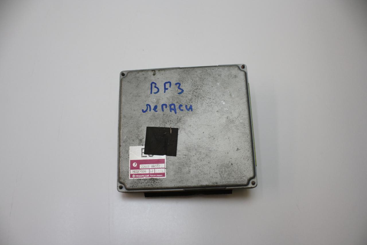 блок управления двигателем Subaru Legacy 1 поколение BF3 1992, 1.8 л., EJ18, бензин, АКПП, универсал, 22611AA332 - фото №1