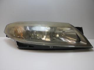 фара правая Renault Laguna 2 поколение BG00 2001, 1.6 л., K4M 710, бензин, МКПП, серебристый, 8200163326
