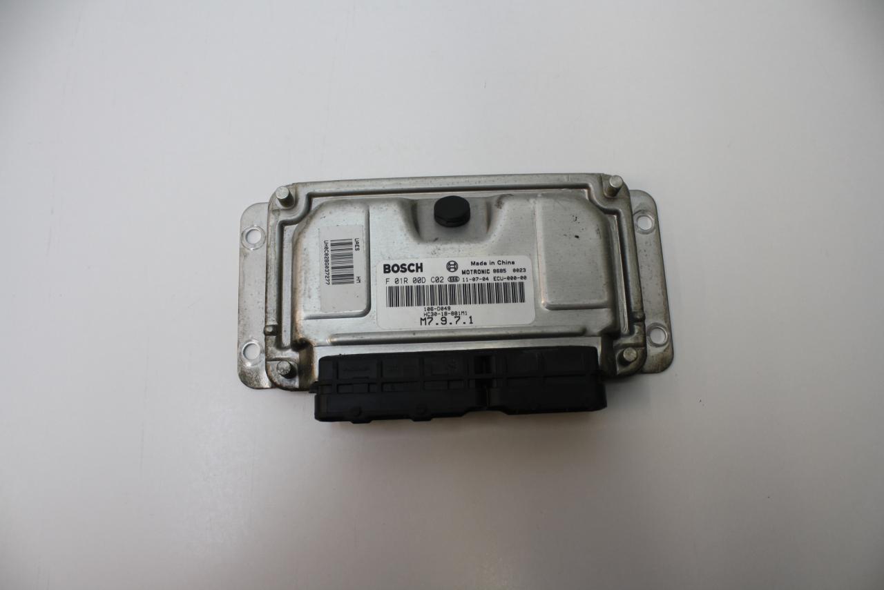 блок управления двигателем Haima 3 1 поколение 3 2012, 1.8 л., HM483Q-A, бензин, МКПП, серый, хетчбэк 5 дв., F01R00DC02 - фото №1