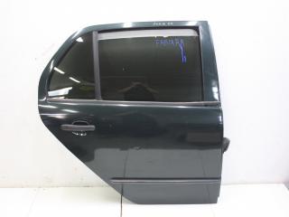 дверь задняя правая Skoda Fabia 1 поколение (6Y) 5J 2001, 1.4 л., AME, бензин, МКПП, зеленый, хетчбэк 5 дв., передний привод