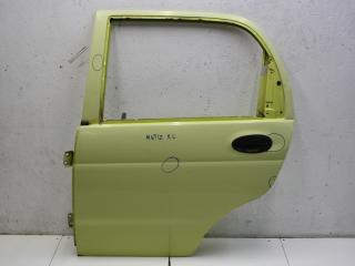 дверь задняя левая Daewoo Matiz M150 [рестайлинг] KLYA 2008, 0.8 л., F8CV, бензин, МКПП, желтый