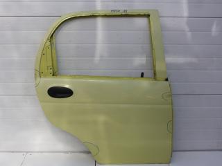 дверь задняя правая Daewoo Matiz M150 [рестайлинг] KLYA 2008, 0.8 л., F8CV, бензин, МКПП, желтый