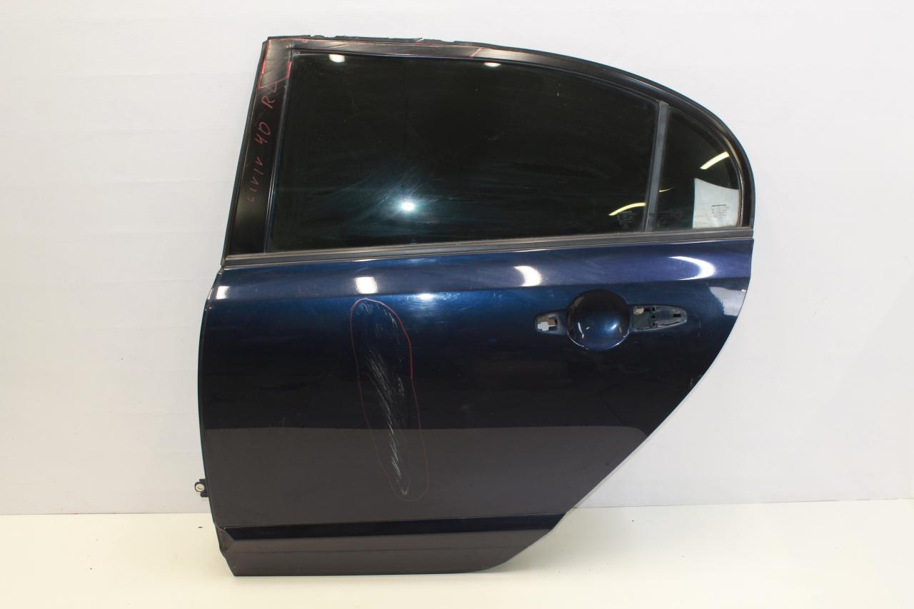 дверь задняя левая Honda Civic 8 поколение FD1 2008, 1.8 л., MPI, R18A1, бензин, АКПП, темно-синий, седан, передний привод - фото №1