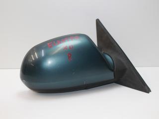 зеркало наружное правое Hyundai Elantra XD 2002, 2.0 л., G4GC, бензин, АКПП, синий