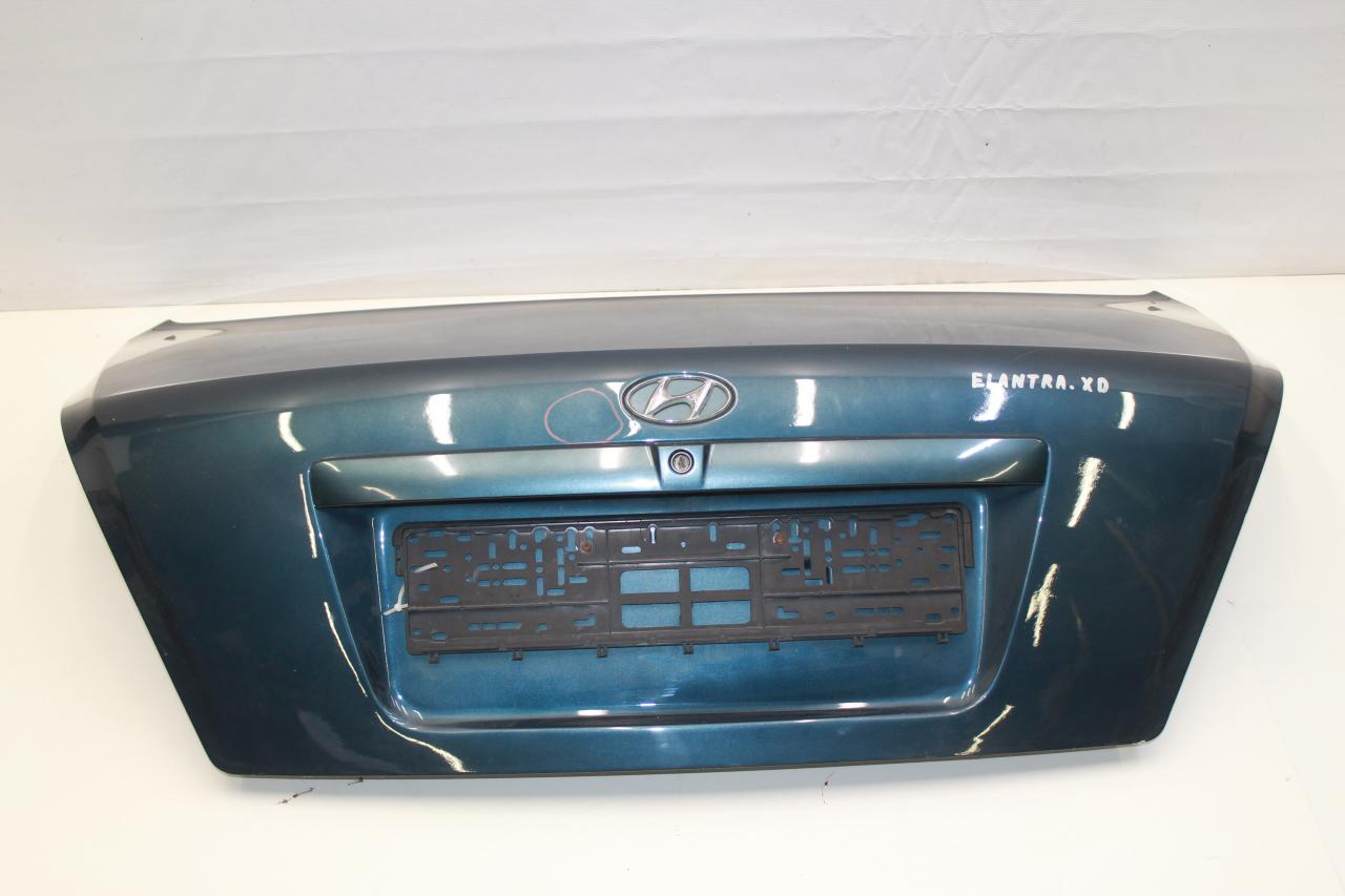 крышка багажника (дверь 3-5) Hyundai Elantra XD 2002, 2.0 л., G4GC, бензин, АКПП, синий - фото №1
