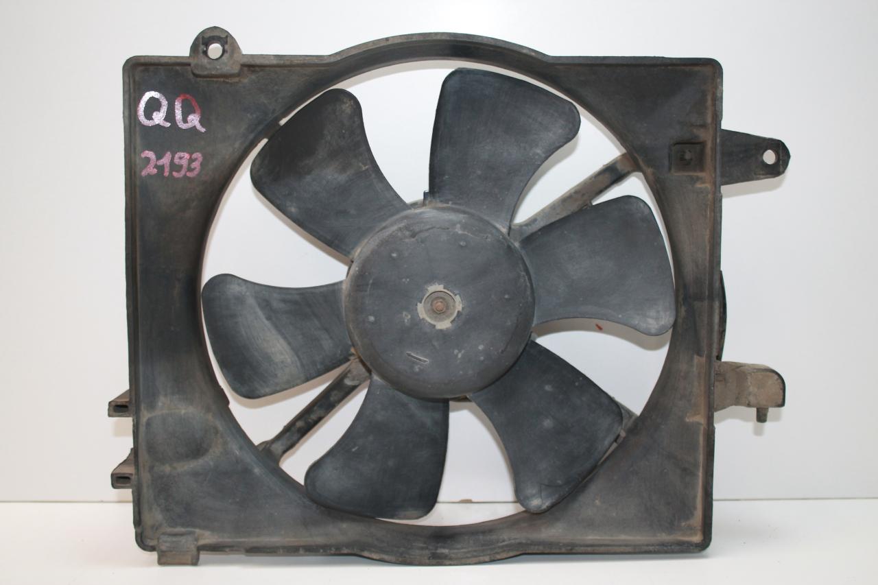 вентилятор радиатора Chery Sweet QQ S11 2007, 0.8 л., SQR372, бензин, МКПП, зеленый - фото №1