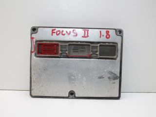 блок управления двигателем Ford Focus 2 поколение DB 2006, 1.8 л., QQDB, бензин, МКПП, черный, хетчбэк 5 дв., 5M5112A650