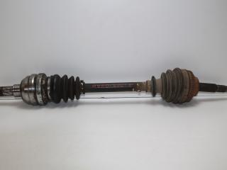 полуось передняя левая (приводной вал, ШРУС) Chevrolet Aveo T200 2005, 1.4 л., бензин, МКПП, серебристый, хетчбэк 5 дв., передний привод