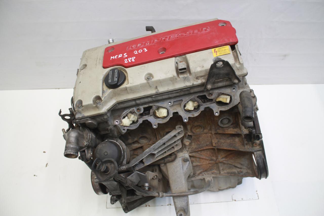 двигатель Mercedes-Benz C-Класс W203/S203/CL203 C215 2001, 2.0 л., M111 E20 ML, бензин, робот, серый, купе, задний привод, M111E20ML - фото №1