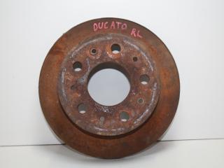 диск тормозной задний Fiat Ducato 3 поколение [рестайлинг] 295 2016, 2.3 л., F1AE3481D, дизель, МКПП, белый, грузовик, передний привод