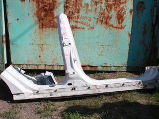 порог правый Ford Focus 3 поколение CB8 2011, 1.6 л., IQDB, бензин, МКПП, белый, хетчбэк 5 дв.