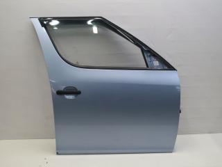дверь передняя правая Skoda Roomster 1 поколение 5J 2007, 1.2 л., BZG, бензин, МКПП, голубой, универсал, передний привод