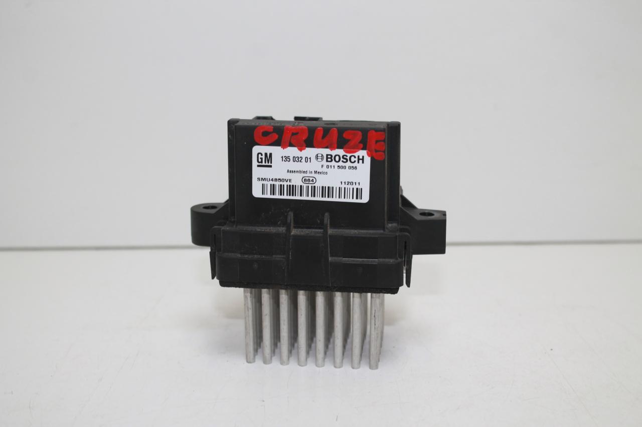сопротивление печки Chevrolet Cruze 1 поколение J300 2010, 1.6 л., F16D3, бензин, МКПП, белый, седан, передний привод, 13503201 - фото №1