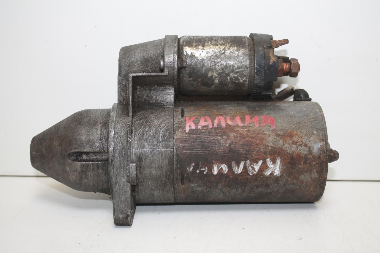 стартер Lada Kalina 1 поколение 2009, 1.6 л., 21114, бензин, МКПП, синий, универсал, передний привод - фото №1