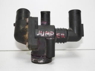 корпус термостата Citroen Jumper 2 поколение L4H2 2010, 2.2 л., 4HU (P22DTE), дизель, МКПП, синий, фургон, передний привод