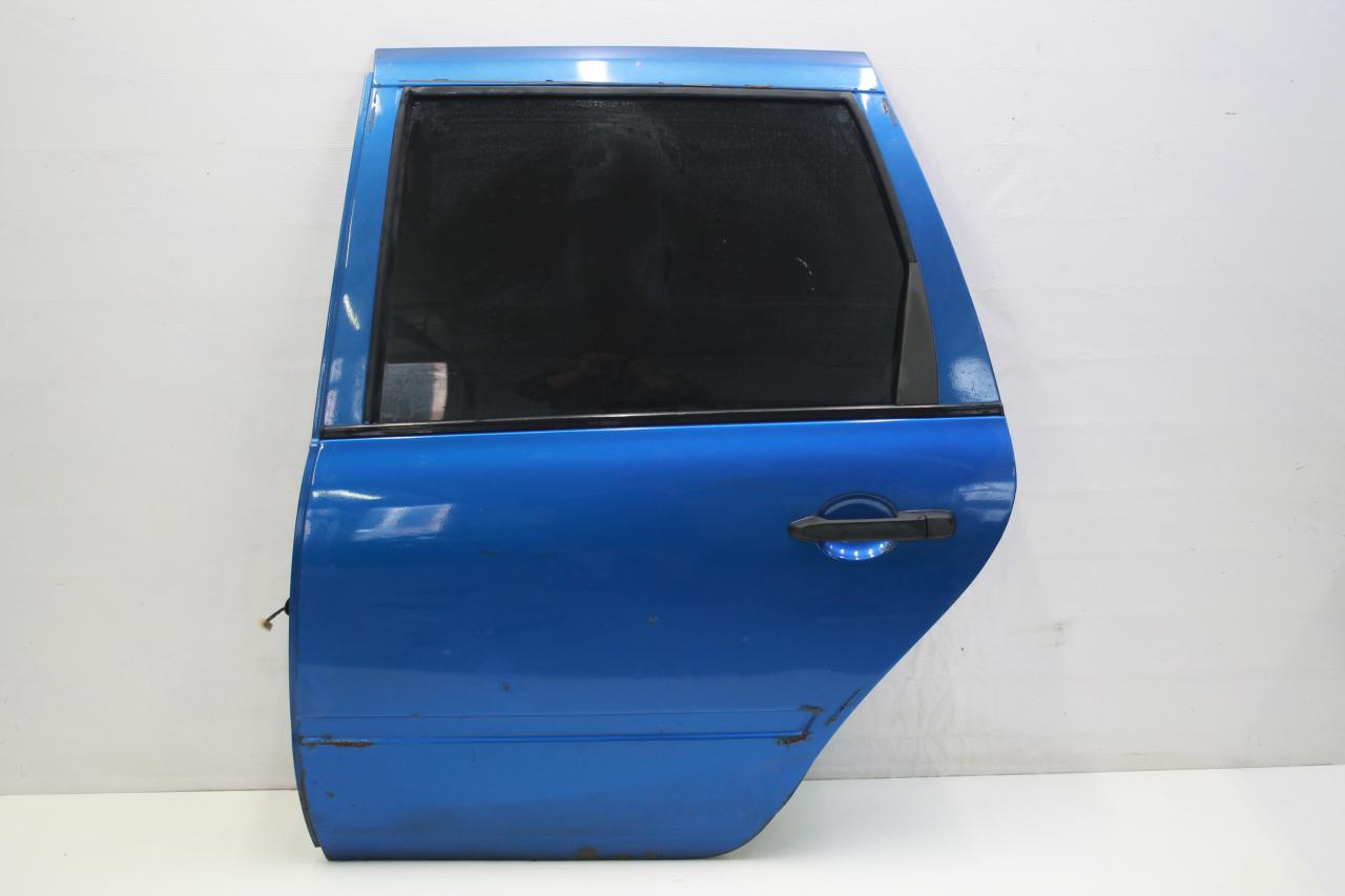 дверь задняя левая Lada Kalina 1 поколение 2009, 1.6 л., 21114, бензин, МКПП, синий, универсал, передний привод - фото №1
