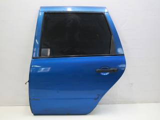 дверь задняя левая Lada Kalina 1 поколение 2009, 1.6 л., 21114, бензин, МКПП, синий, универсал, передний привод