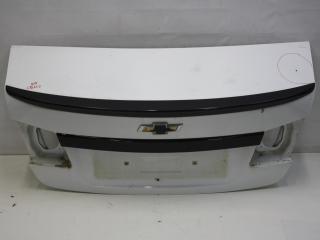 крышка багажника (дверь 3-5) Chevrolet Cruze 1 поколение J300 2010, 1.6 л., F16D3, бензин, МКПП, белый, седан, передний привод