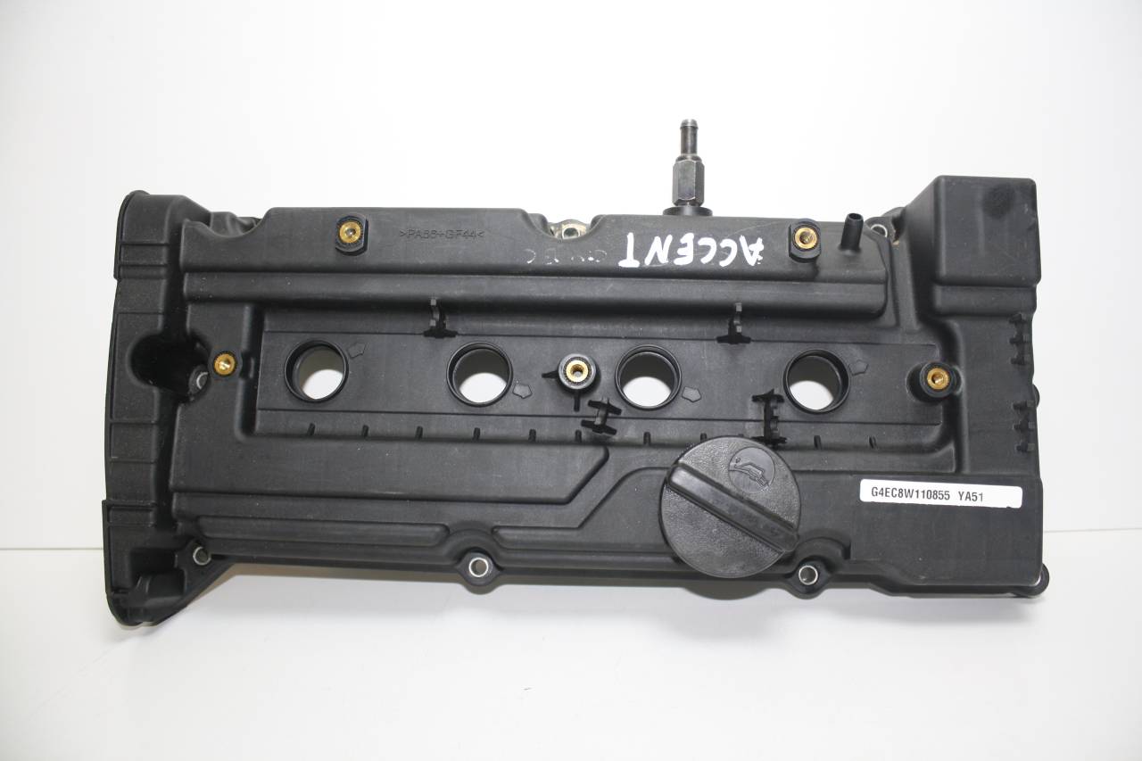 клапанная крышка Hyundai Accent 2 поколение (LC) LC 2001, 1.5 л., бензин, МКПП, синий, седан, 22411-26612 - фото №1