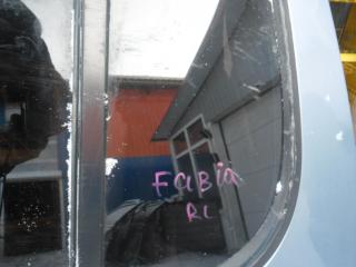 форточка задняя левая Skoda Fabia 2 поколение (5J) [рестайлинг] 5J5 2010, 1.2 л., BZG, бензин, МКПП, голубой, хетчбэк 5 дв.