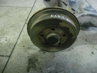 ступица задняя левая Skoda Fabia 2 поколение (5J) [рестайлинг] 5J5 2010, 1.2 л., BZG, бензин, МКПП, голубой, хетчбэк 5 дв.