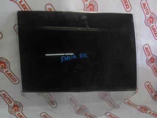 стекло двери задней правой Skoda Fabia 2 поколение (5J) [рестайлинг] 5J5 2010, 1.2 л., BZG, бензин, МКПП, голубой, хетчбэк 5 дв.