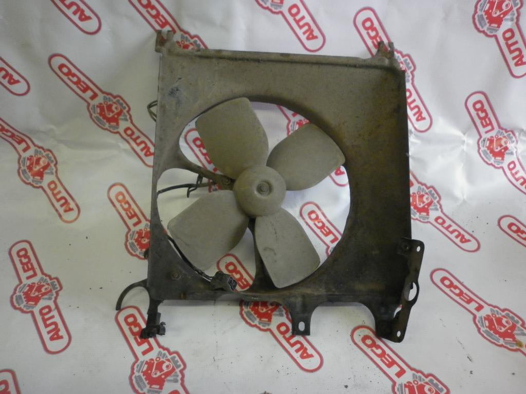 вентилятор радиатора Mazda 626 2 поколение 1985, F6, бензин, серый, седан, передний привод - фото №1
