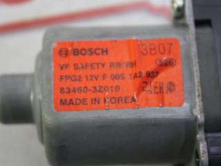 моторчик стеклоподъемника задний правый Hyundai i40 1 поколение VF 2013, 2.0 л., G4NA, бензин, АКПП, черный, седан, передний привод, 834603Z010