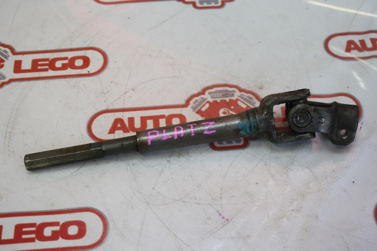 рулевой карданчик Toyota Platz 1 поколение SCP11 2000, 1.0 л., 1SZ-FE, бензин, АКПП, фиолетовый, седан, передний привод, правый руль - фото №1