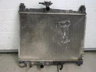 радиатор (основной) Toyota Platz 1 поколение SCP11 2000, 1.0 л., 1SZ-FE, бензин, АКПП, фиолетовый, седан, передний привод, правый руль, 1640023091