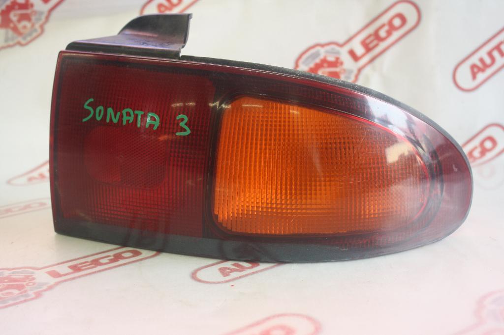 фонарь задний правый Hyundai Sonata Y3 1993, G4CP, бензин, МКПП, зеленый, седан, передний привод, 92402-34502 - фото №1