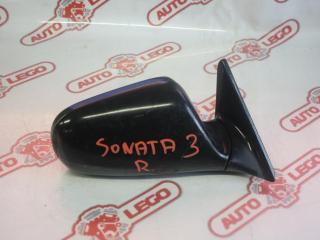 зеркало наружное правое Hyundai Sonata Y3 1993, G4CP, бензин, МКПП, зеленый, седан, передний привод, 87606-35110