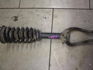 стойка передняя правая Hyundai Sonata 4 поколение [рестайлинг] EF 2004, 2.0 л., G4JP, бензин, МКПП, бежевый, седан, передний привод, 341280