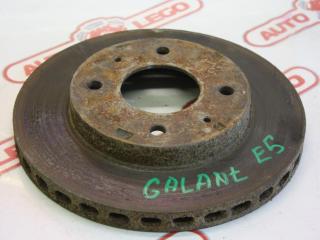 диск тормозной передний Mitsubishi Galant 7 поколение 1995, бензин, МКПП, серый, седан, передний привод, MR510742