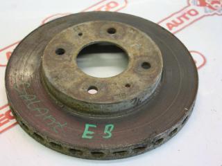 диск тормозной передний Mitsubishi Galant 7 поколение 1995, бензин, МКПП, серый, седан, передний привод, MR510742