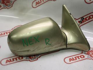 зеркало наружное правое Daewoo Nexia 1 поколение [рестайлинг] 2006, 1.5 л., A15MF, бензин, МКПП, бежевый, седан, передний привод, 96082860