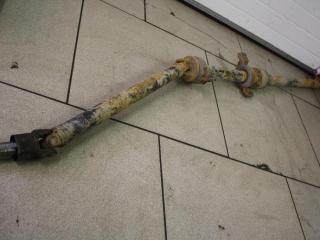 карданный вал Mitsubishi Lancer Cedia 9 поколение CS2A 2001, 1.5 л., бензин, вариатор, серый, седан, правый руль