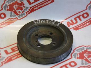 шкив коленвала Hyundai Santa Fe 1 поколение [рестайлинг] SM 2007, 2.0 л., D4EA, дизель, МКПП, серый, внедорожник 5 дв., 2312427000