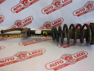 стойка передняя левая Hyundai Sonata NF [рестайлинг] NF 2008, 2.0 л., G4KD, бензин, МКПП, черный, седан, передний привод, 54611-3K770