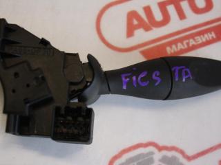 переключатель поворотов Ford Fiesta 5 поколение [рестайлинг] AX 2007, 1.4 л., FXJA, бензин, МКПП, синий, купе, передний привод, 1S7T13335AE