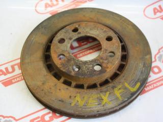 диск тормозной передний Daewoo Nexia 1 поколение KLETN 2001, 1.5 л., G15MFB, бензин, зеленый, седан, 90121445