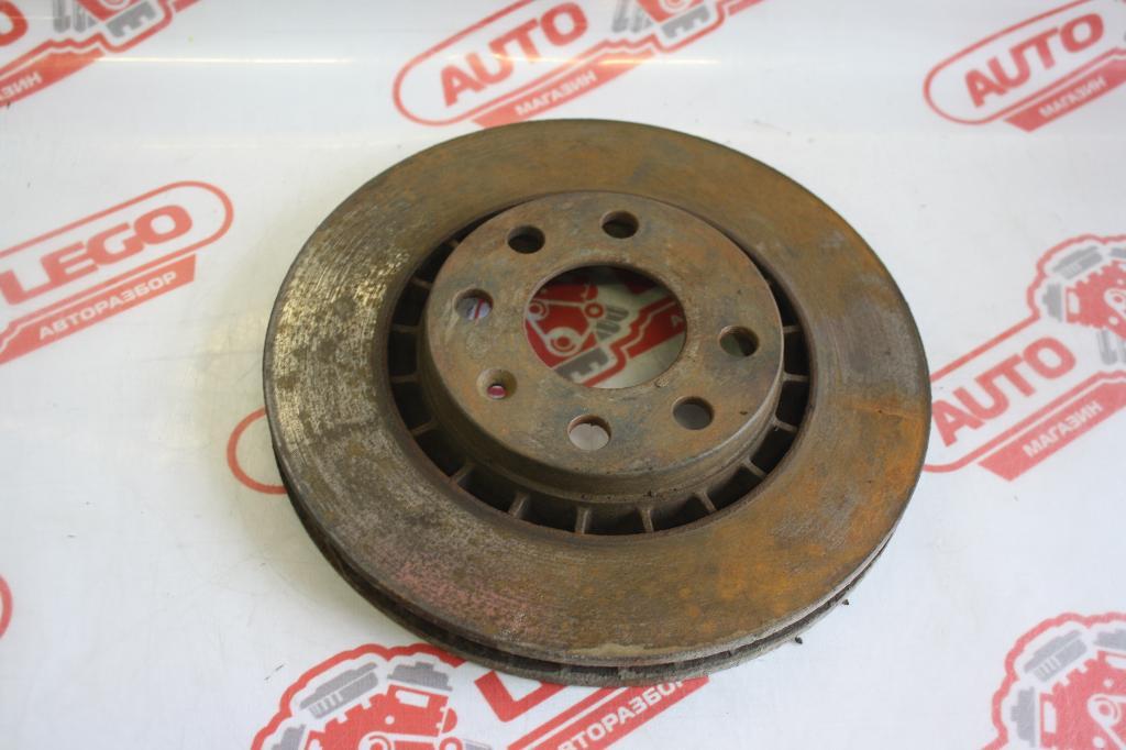 диск тормозной передний Daewoo Nexia 1 поколение KLETN 2002, 1.5 л., G15MF, бензин, МКПП, темно-зеленый, седан, передний привод, 96179110 - фото №1