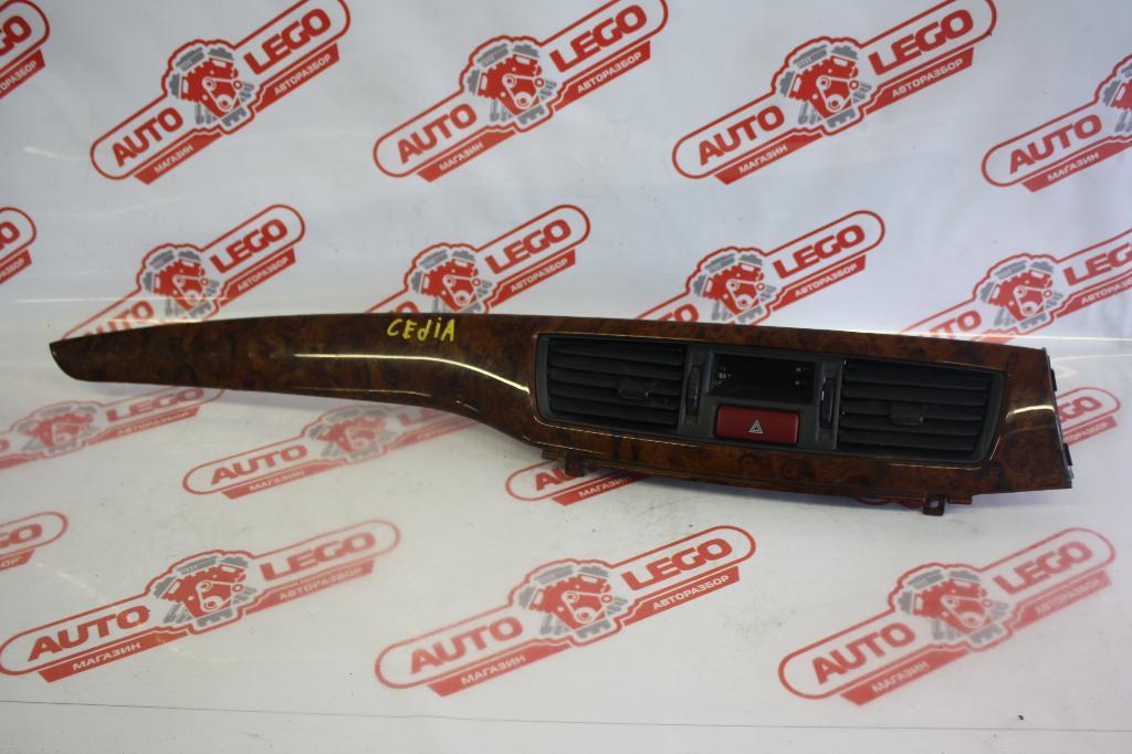 консоль салона Mitsubishi Lancer Cedia 9 поколение CS2A 2001, 1.5 л., бензин, вариатор, серый, седан, правый руль, MR532227 - фото №1