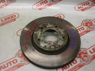 диск тормозной передний Hyundai Santa Fe 1 поколение [рестайлинг] SM 2007, 2.0 л., D4EA, дизель, МКПП, серый, внедорожник 5 дв., 517122B000