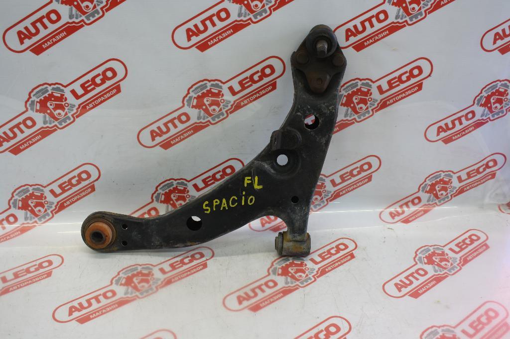 рычаг передний левый Toyota Corolla Spacio 1 поколение AE111N 1998, бензин, АКПП, синий, универсал, передний привод, правый руль, 4806912171 - фото №1