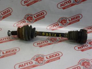 полуось передняя левая (приводной вал, ШРУС) Skoda Fabia 1 поколение (6Y) 5J 2001, 1.4 л., AME, бензин, МКПП, зеленый, хетчбэк 5 дв., передний привод, 6Q0407271AQ