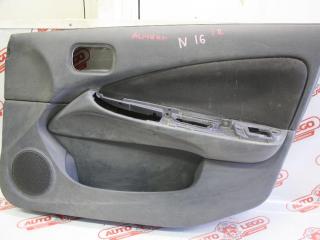 обшивка двери передняя правая Nissan Almera N16 [рестайлинг] 2004, QG15DE, бензин, МКПП, серый, седан, передний привод, 80900BN818
