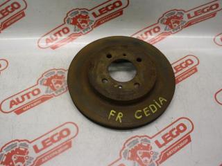 диск тормозной передний Mitsubishi Lancer Cedia 9 поколение CS2A 2000, 1.5 л., бензин, вариатор, серый, седан, передний привод, правый руль, MB699284